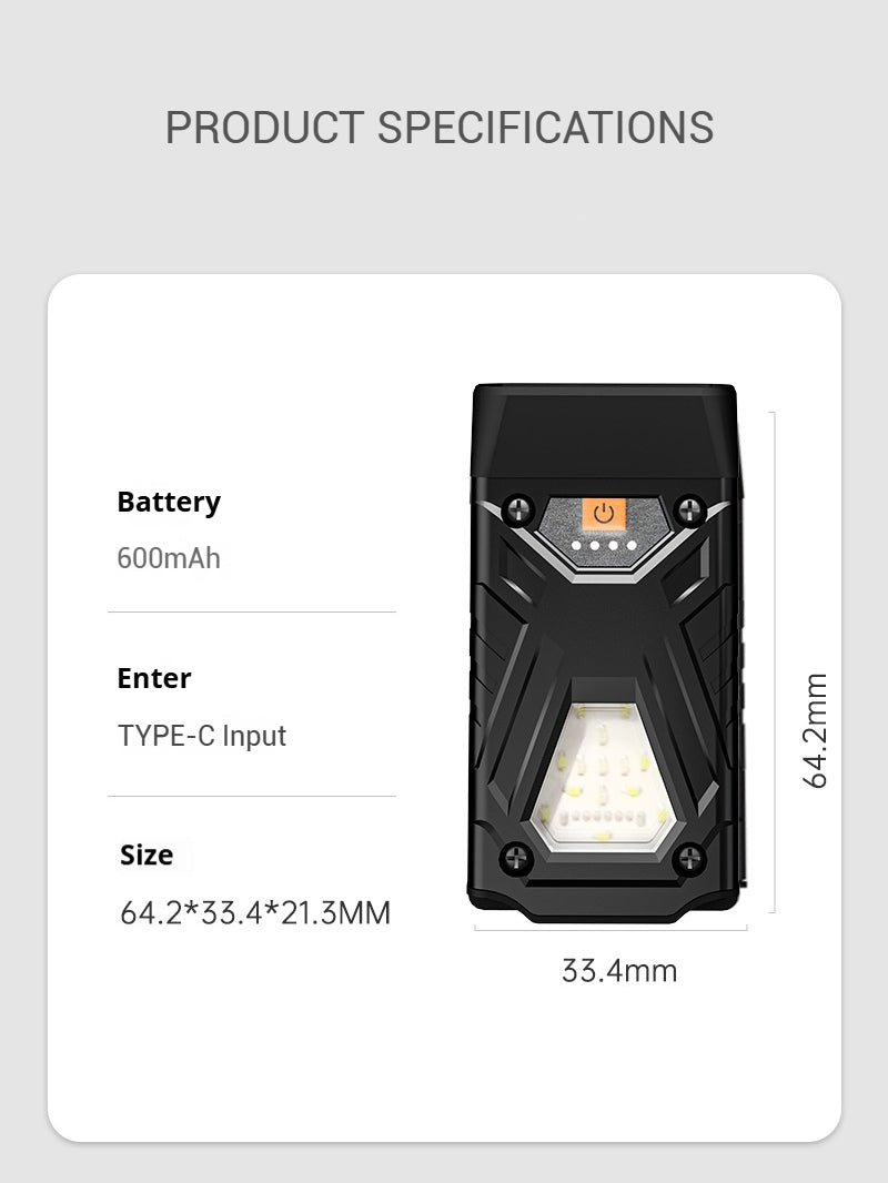 Tail Magnetic EDC Flashlight