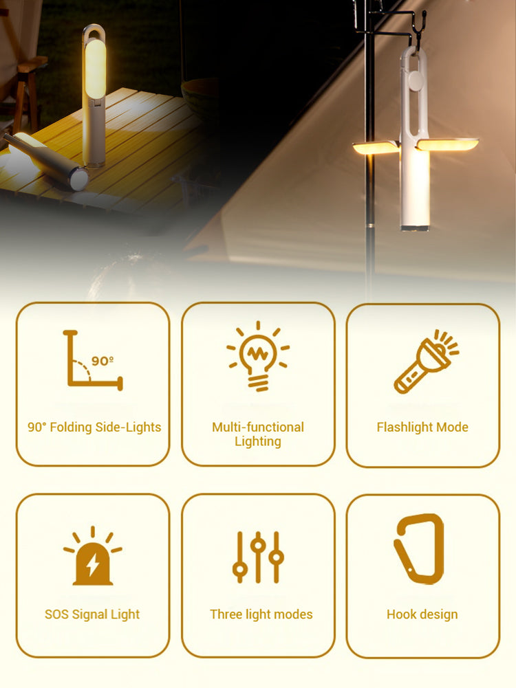 Foldable Multi-Functional Lantern for Outdoor Camping